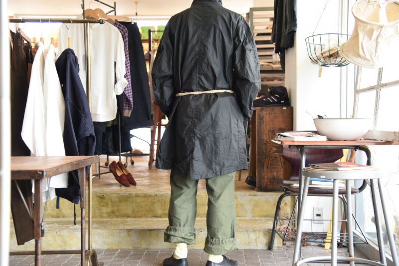 Nigel Cabourn×LYBRO Motor Cycle Coat Oiled cotton - THE EASY SHOP