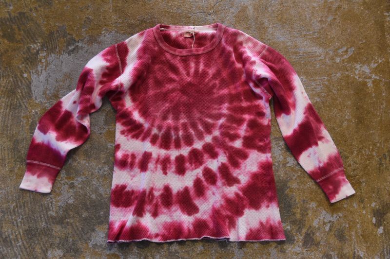 vintage＊ TIE DYE THERMAL゛タイダイサーマルシャツ゛ - THE EASY SHOP