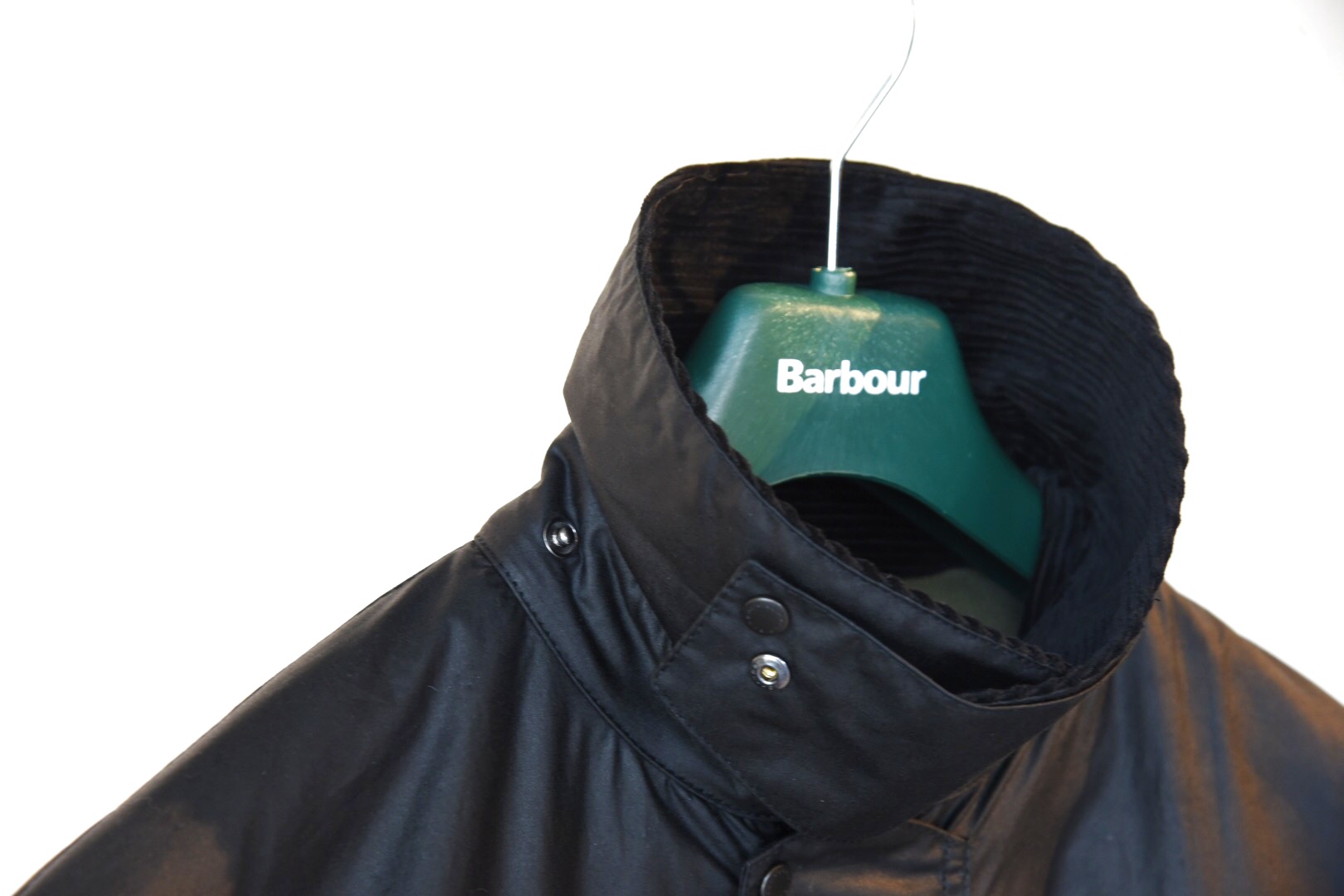 Barbour×KAPTAIN SUNSHINE 〝Short Transport Wax Jacket〝 BLACK 
